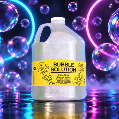 1.6 GALLON CONTAINER OF BUBBLE SOLUTION