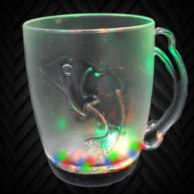 10 OZ LED MULTI-COLOR MUG WITH DOLPHIN 