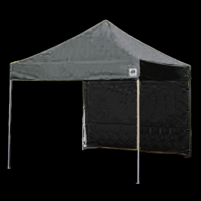 BLACK TENT WITH 4 SIDES AND FRAME IN INDIVIDUAL BOX