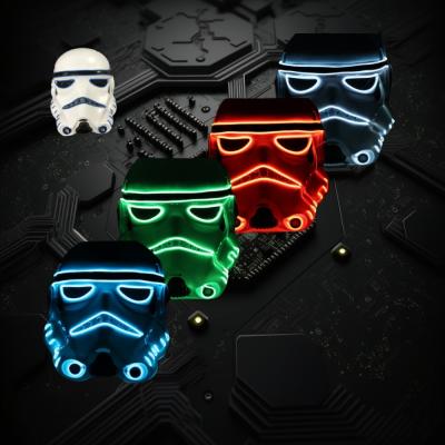 ASSORTED COLOR EL WIRE SPACE MASK 