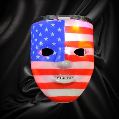 LED USA FLAG PRINTED MASK