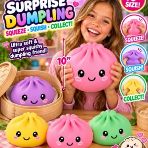 10" Surprise Squishy Dumpling