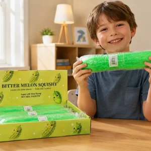 12" Shaving Foam Squishy Jumbo Pickle