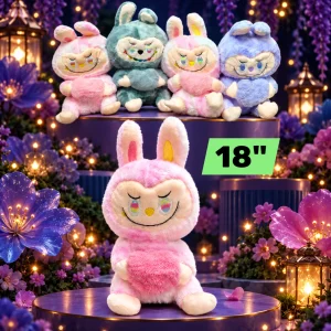 18" Assorted Style Plush Labubu