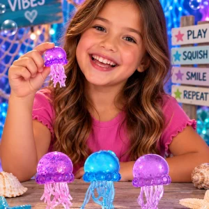 3.5" Assorted Color Sugar Squishy Octopus