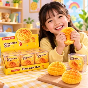 3.5" Crunchy Bread Squishy