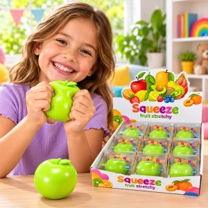 3" Crunchy Green Apple Squishy
