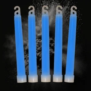 6 Inch Bulk Packed Blue Glow Stick Bag