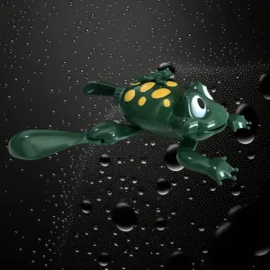 7" Wind Up Swimming Frog Toy