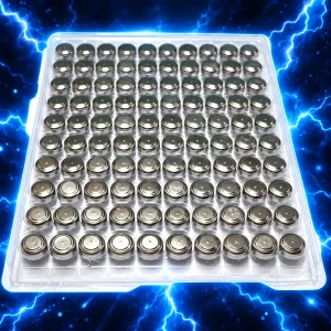 AG13 Batteries 100/Tray