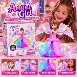 Angel Sister Light Up Spinning Doll