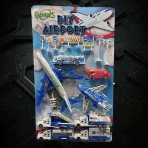Assorted Carded Airplane Set