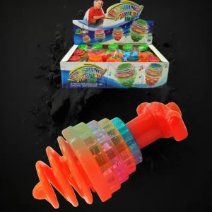 Assorted Clolr LED Spinning Flashing Laster With Music
