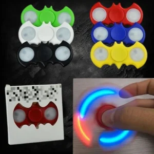 Assorted Color Bat Shaped Fidget Spinner