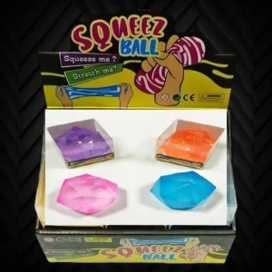 Assorted Color Diamond Doh Squishy Toy
