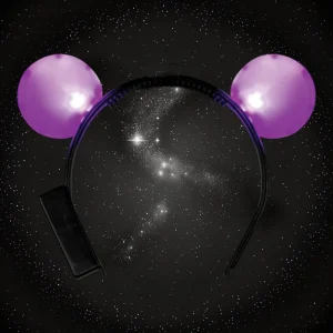 Assorted Color Flashing Mouse Ear Bopper Headband