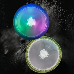 Assorted Color LED Flying Disc Toy