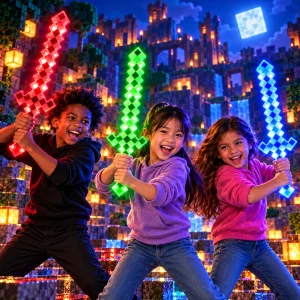 Assorted Color LED Pixel Sword