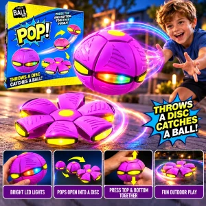 Assorted Color LED Ufo Magic Spring Ball