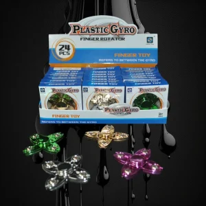 Assorted Color Metallic Fidget Spinner