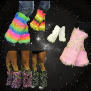 Assorted Color Non-Flashing Leg Warmers