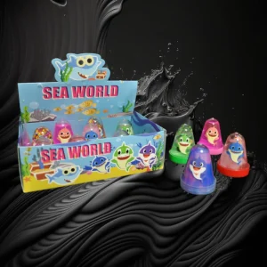Assorted Slime with Shark Container