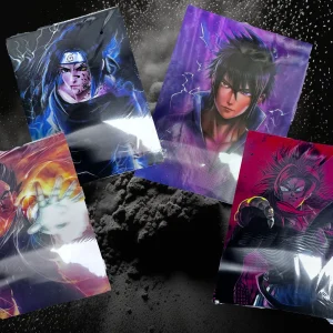 Assorted Style 3D Lenticular Anime Poster 11.5" X 15.5"