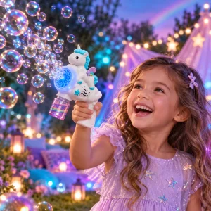 Assorted Style Gatling Unicorn Bubble Blower