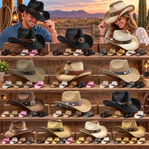Assorted Style High Quality Cowboy/Cowgirl Hats