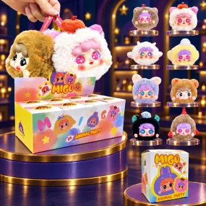 Assorted Style Plusm Migo Face Blind Box - Sold As a Display Only