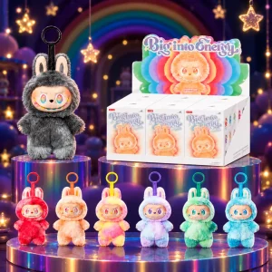 Big Into Energy Plush Mystery Boxed Labubu 3. Blind Packing. ( And )