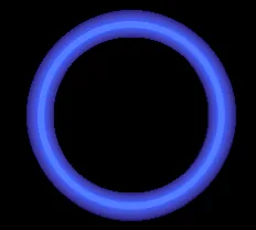 Blue Glow Necklaces (50 Per Tube)