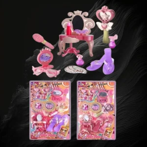 Carded Assorted Beauty Fashion ACcessory Playset With Shoes And Wand
