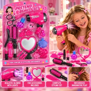Carded Salon Styling Play Set