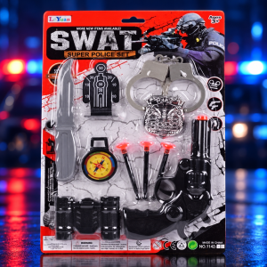 Carded Swat ACcessory Play Set With Dart Gun