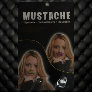 Costume Mustache, 6-Color Asst