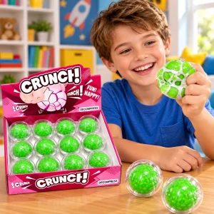 Crispy Crunchy Was Covered Squishy Lime Ball