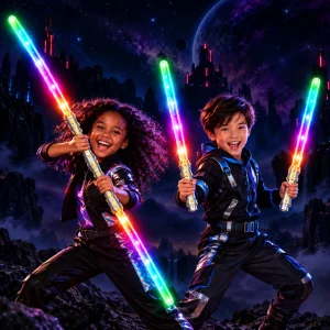 Double Sided 22 LED 7 Function Sword