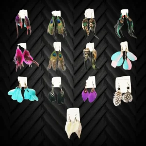 Feather Earrings
