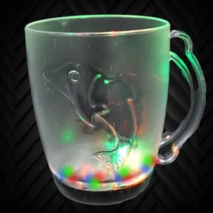 Flashing Dolphin Beer Shaped Cup