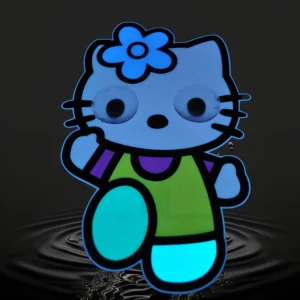 Flashing EL Cat Necklace