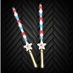 Flashing Glitter Star Wand