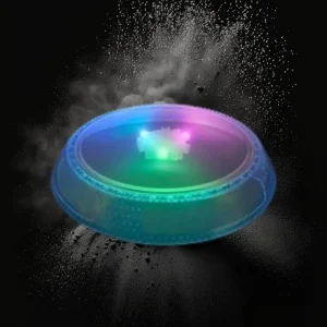 Flashing LED Frisbee In Assorted Colors