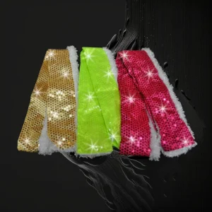 Flashing One Sided Sequin Scarf Assorted Colors