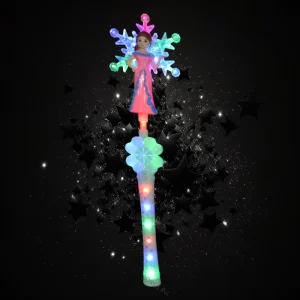 Flashing Snowflake Wand