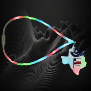 Flashing Texas State Lanyard