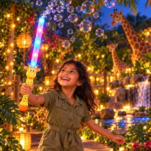 Giraffe Shaped Bubble Swords