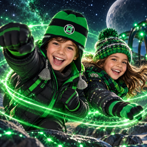 Green Lantern Laplander Kint Hat