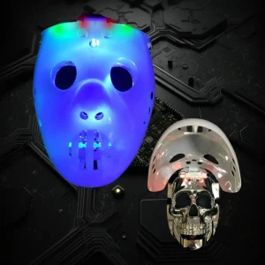 Hockey Light Up Mask 18X14X27