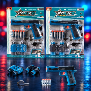 Large Carded Police ACcessory Play Set